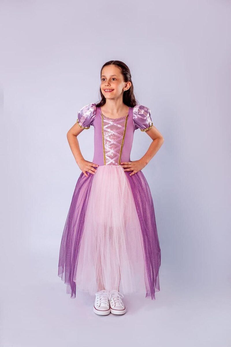 Figurino Rapunzel produzido pela VYA Fit